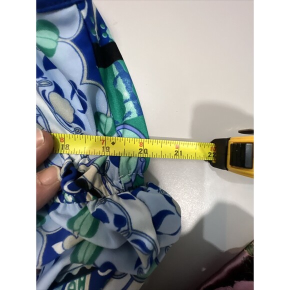 Lapogee dress Women’s Size M Floral Off The Shoulder Ruffle Maxi Sun Dress - Picture 9 of 12